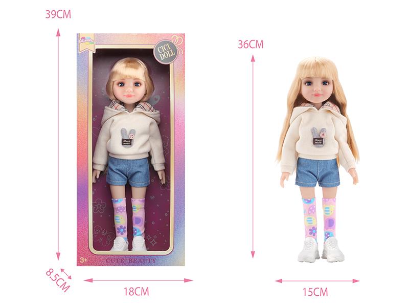 36cm Full Vinyl Fashion Doll