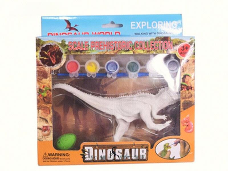 DIY Coloured Drawing Dinosaur Toys