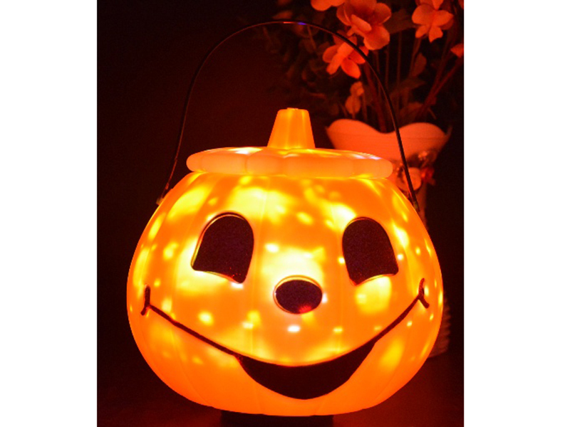 17CM Pumpkin Bucket With Lid