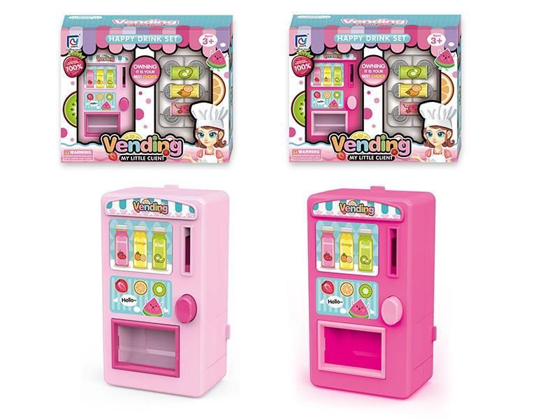 Cartoon Pink Mini Vending Machine