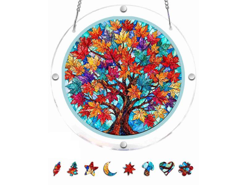8.9-Inch Acrylic Jigsaw Puzzle