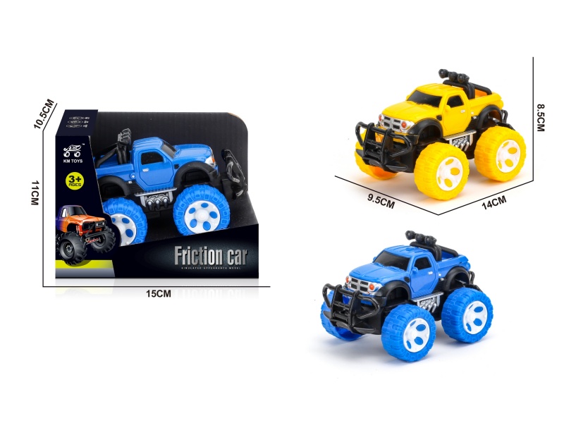 Inertial Pickup Truck Simulation Off-Road Vehicle 1:43