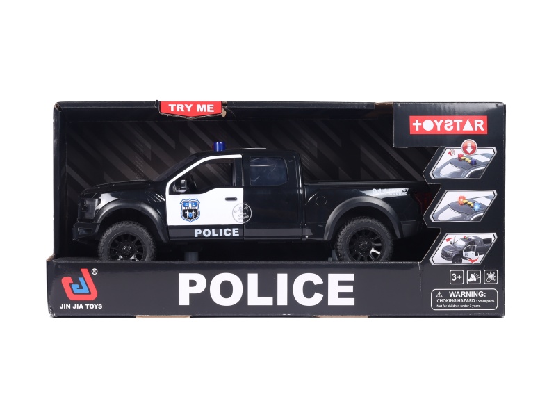 1:12 Inertia: Pickup Police Car (Sound, Light, Door Opening, Multi-Functional)