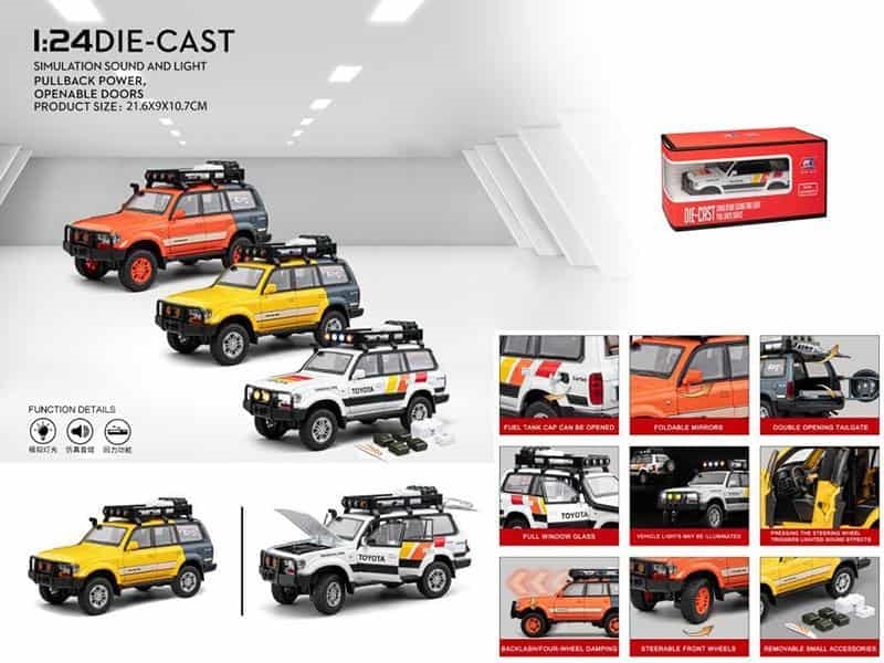 1:24 Licensed Landcool Luze LC80