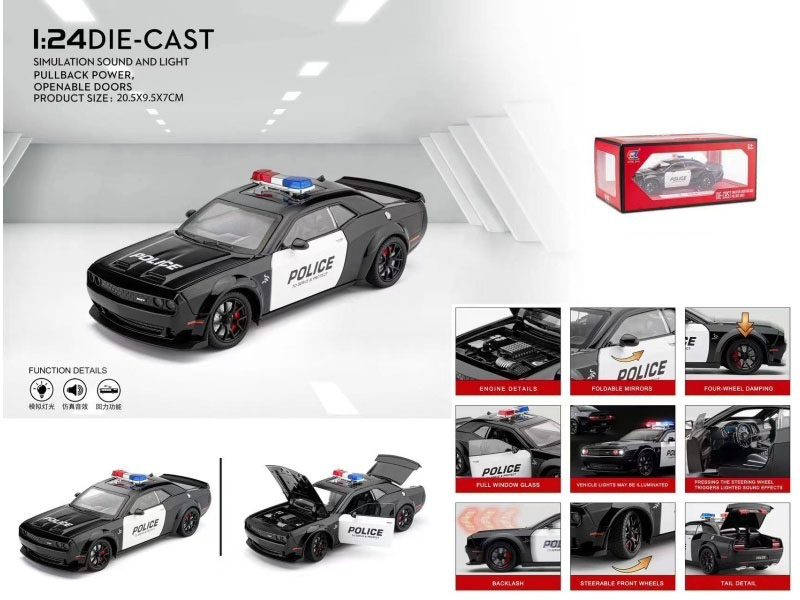 1:24 Dodge Hellcat (English Police Car)