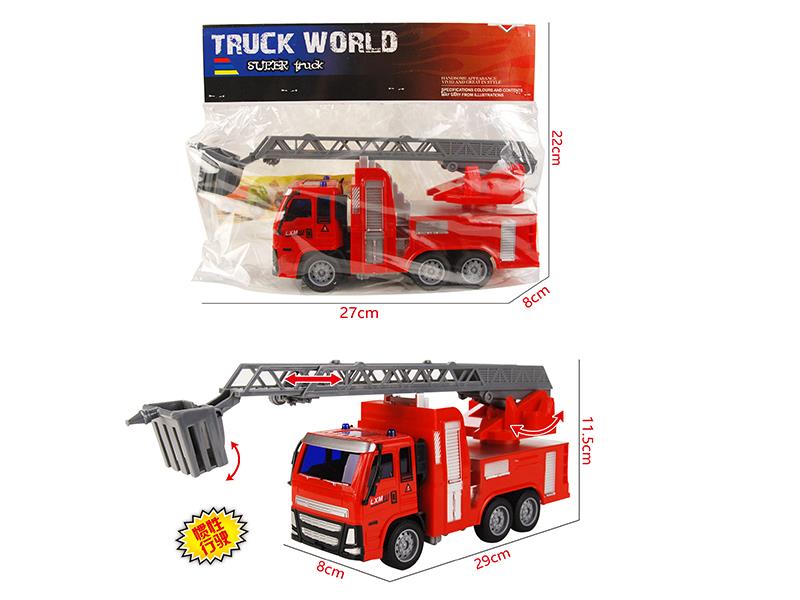 Friction Fire Ladder Truck