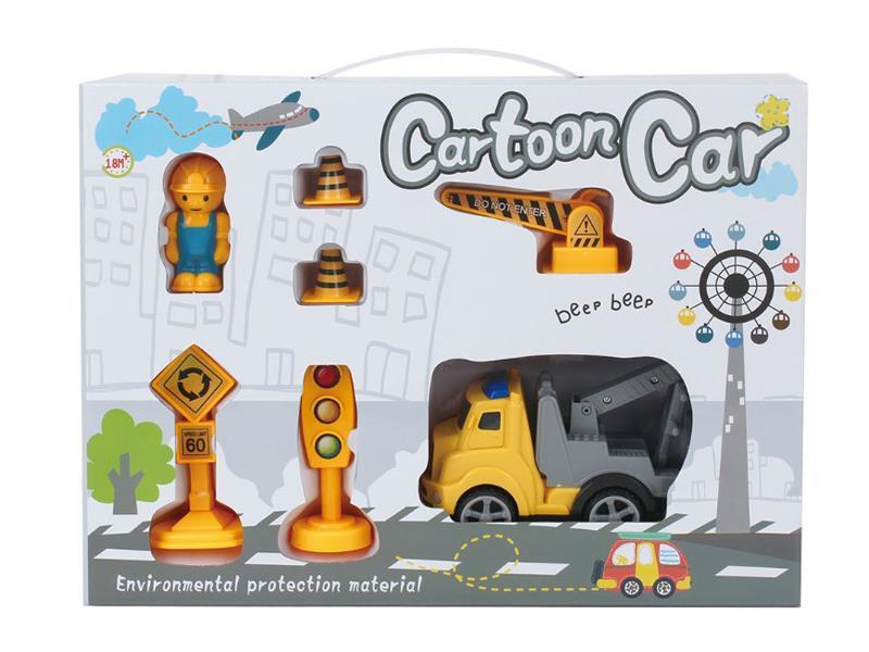 Friction Cartoon Set