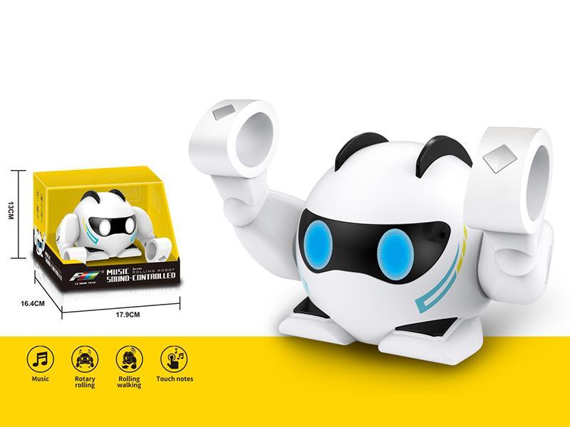 Sound Control Robot With Music