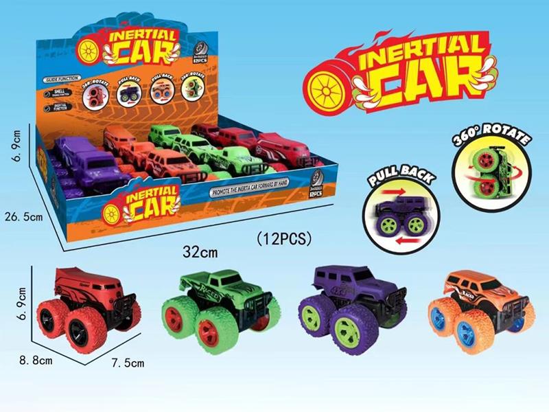 Friction Stunt Cars 12pcs
