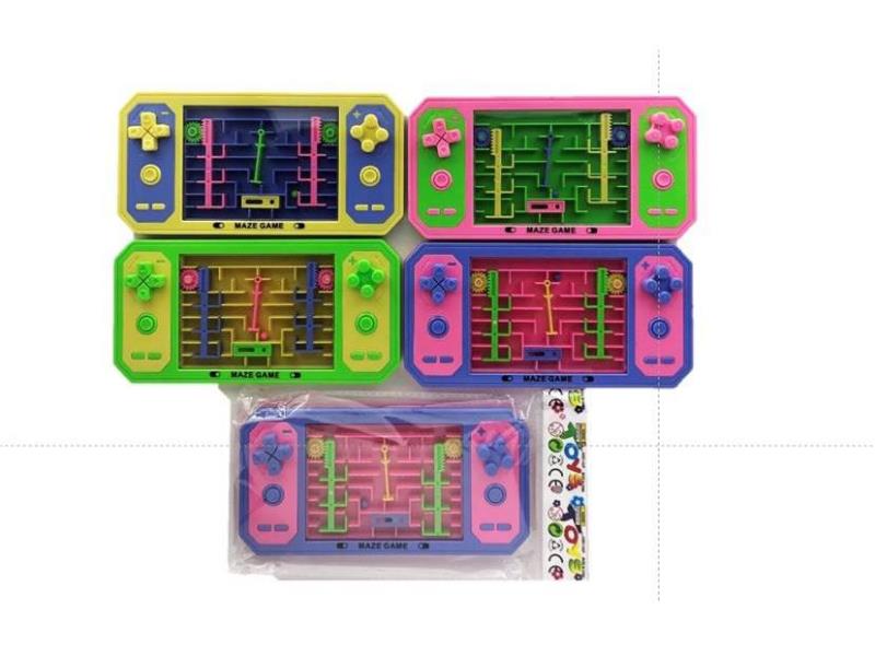Opp Bag Game Console Maze (Blue Purple, Yellow, Red, Green)