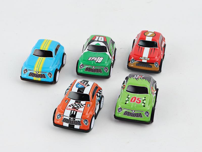 Light Alloy Pull Back Car