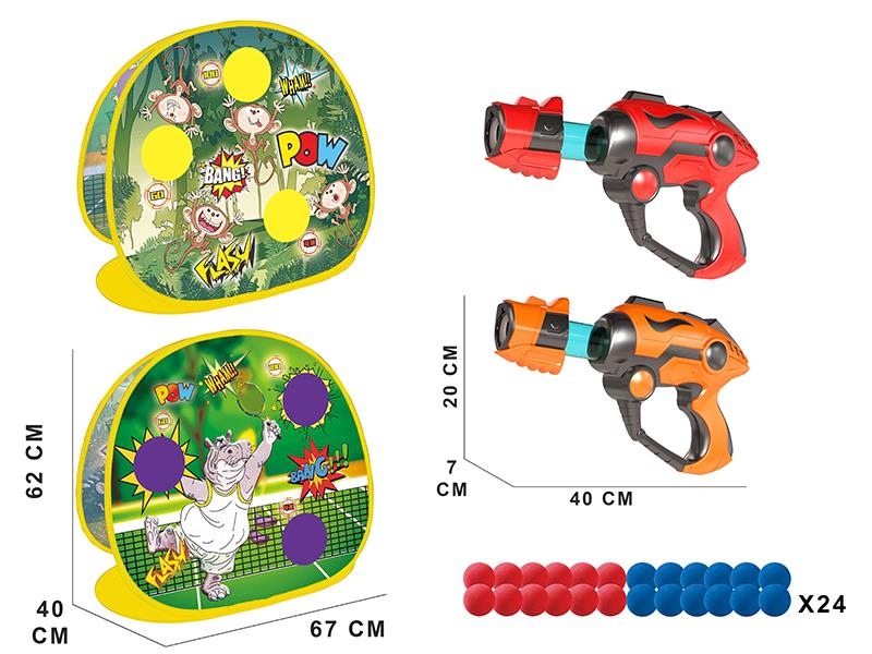 Air Guns Double-Sided Shooting Target Set