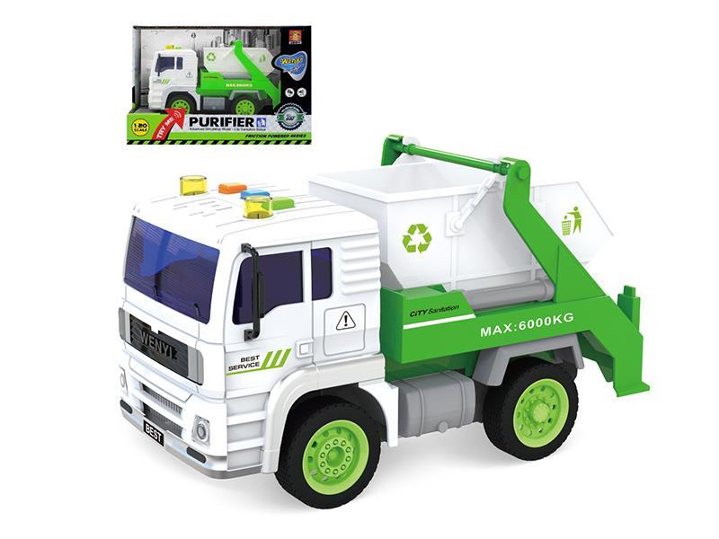 Friction Sanitation Truck With Sound-Light
