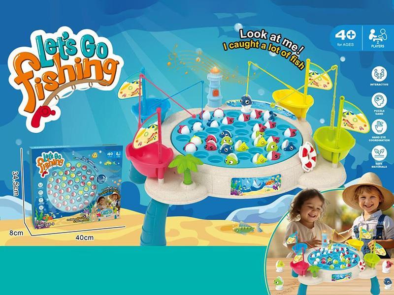 Electric Music And Light Fishing Plate