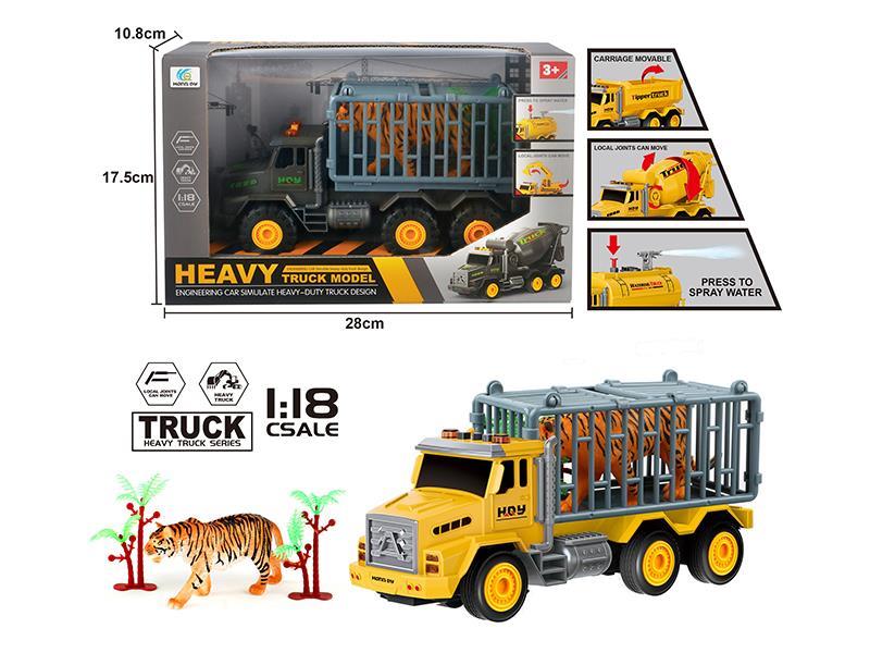 Friction Transport Truck With Animal