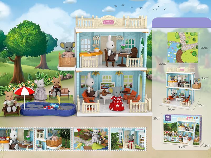 Diy Koala Town Kitchen Living Room Toy