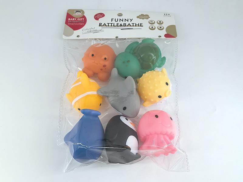 Vinyl Aniamls Set 8pcs