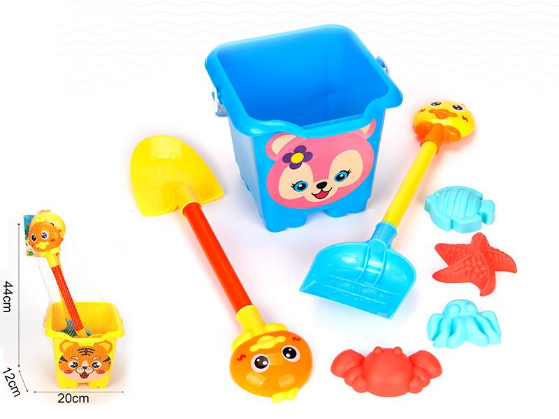 7PCS Large Sand Bucket Set