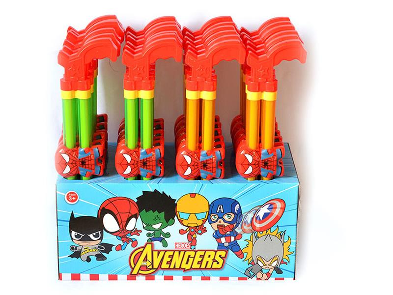 40cm Double Tubes Spider-Man Water Cannon 24pcs