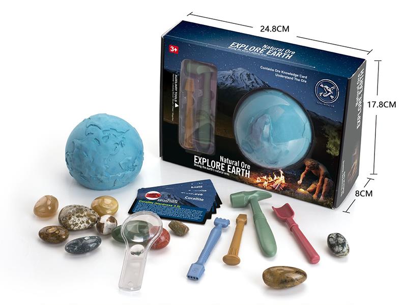 Digging And Explore Earth's Natural Ore