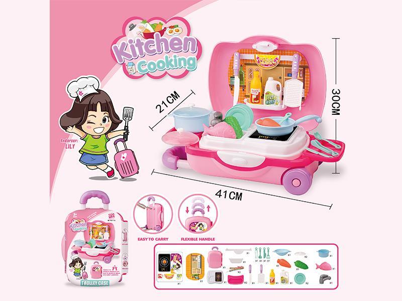 Kitchen Toy Trolley Case