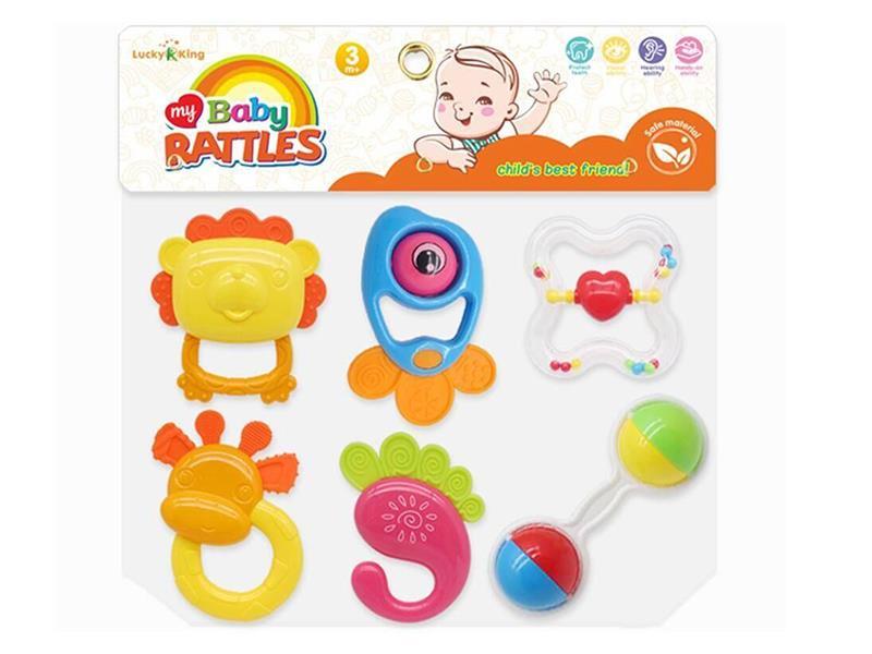 Baby Rattles 6pcs