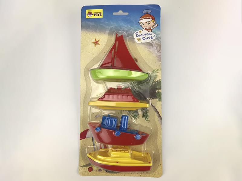 4pcs Beach Toy Small Boat