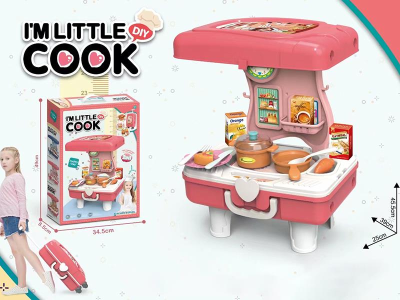 Kitchen Set Luggage 2 In 1