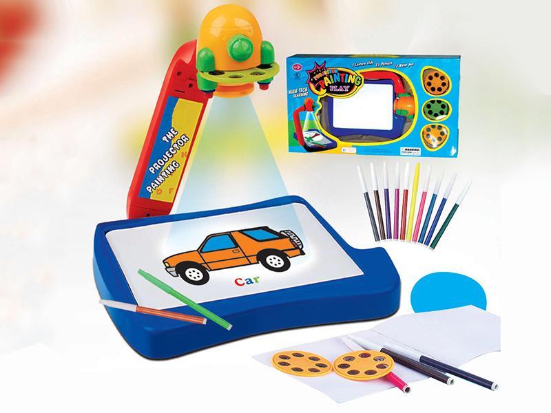 PROJECTOR WRITING BOARD WITH LIGHT