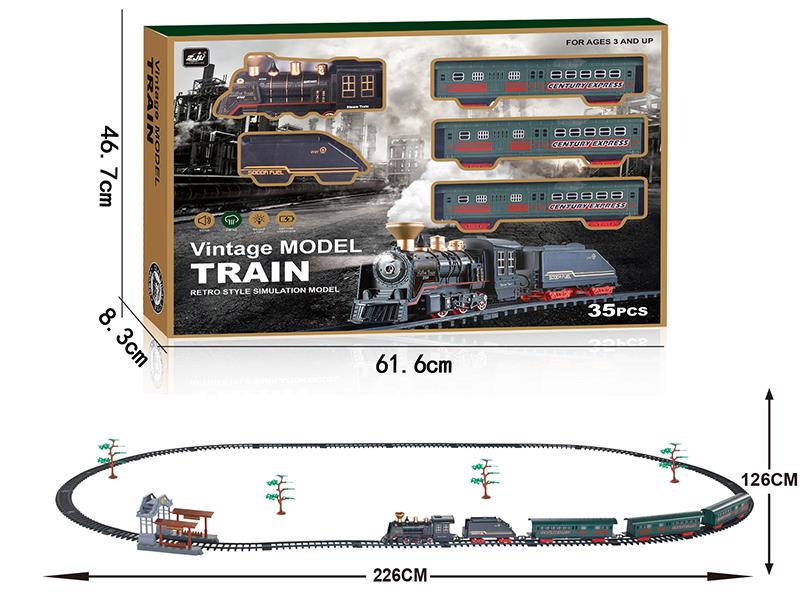 Classical Rail Train(Spray, Lights, Sound)