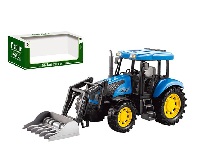 Friction Farm Tractor With Lights And Music