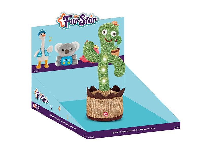 Run & Dance Cactus(With Light)