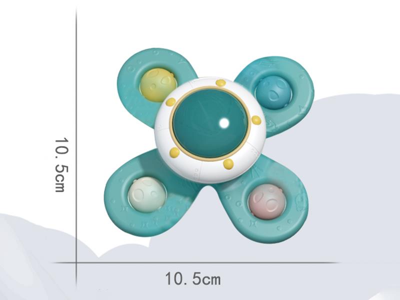 Space Theme Suction Cup Spinner Toys 1pcs