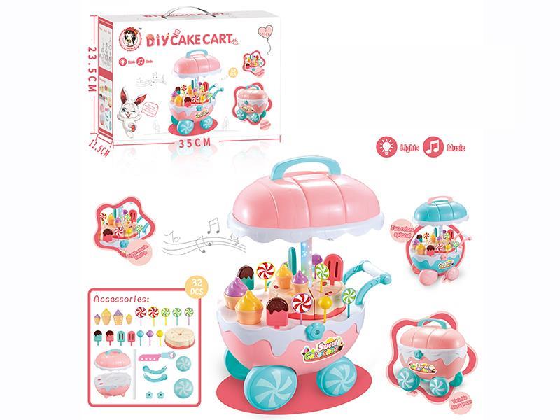 DIY Cake Cart(Pink)