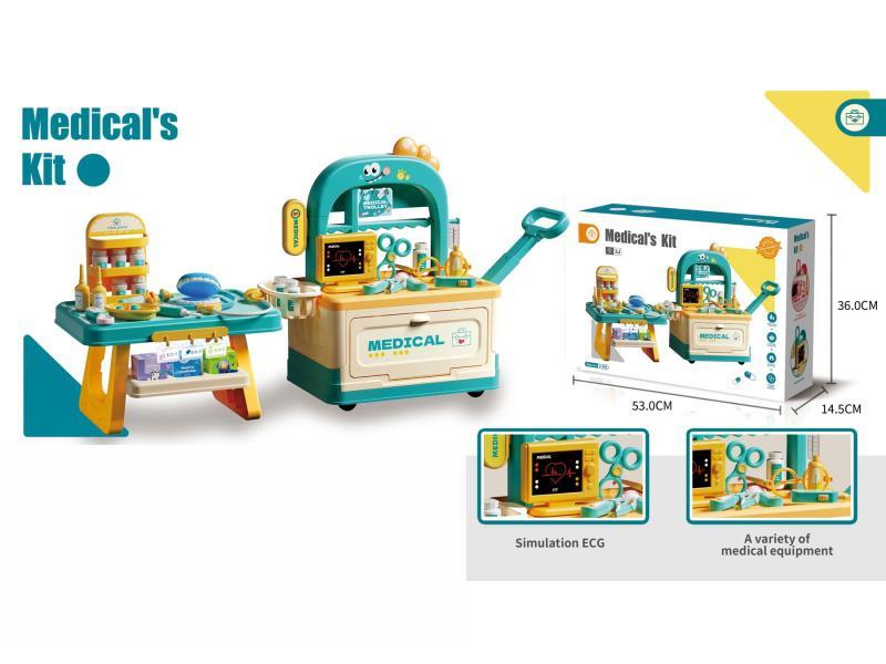 Medical Kit + Heartbeat And Pulse Device