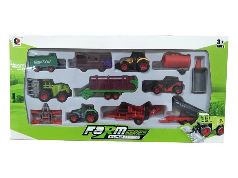1:72 Slide Farmer's Car Set