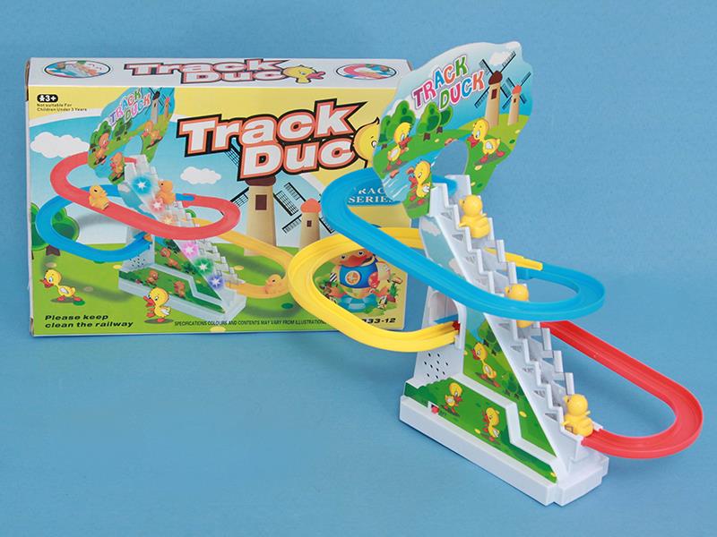 Happy Duck Slide Track Toy