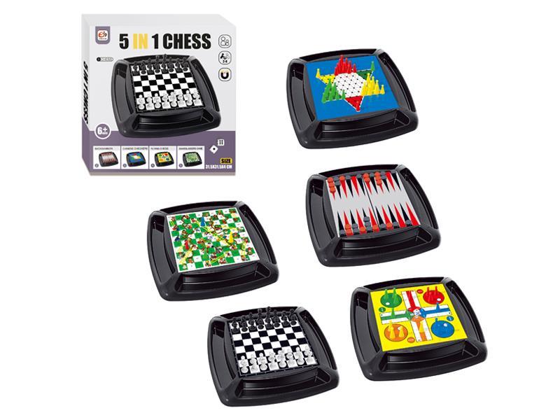 Five In One Chessboard