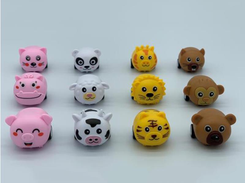 Pull Back Animals Car