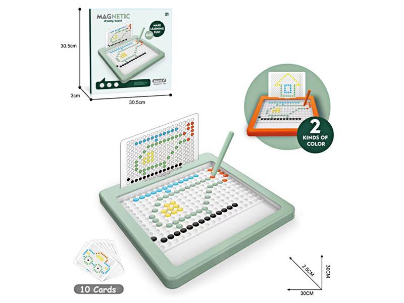 Puzzle Magnetic Brush Drawing Board