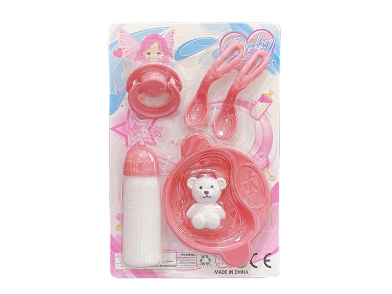 Doll Accessories Toys Feeding Set