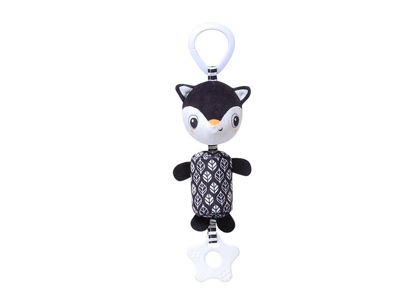 Black And White Baby Stroller Hanging Toy - Fox