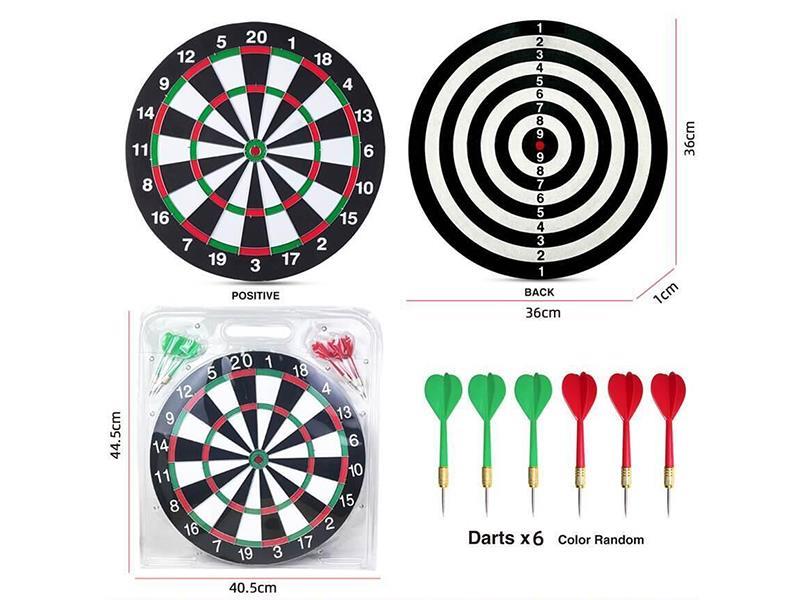 15" Dart Board Set(6 Dart)