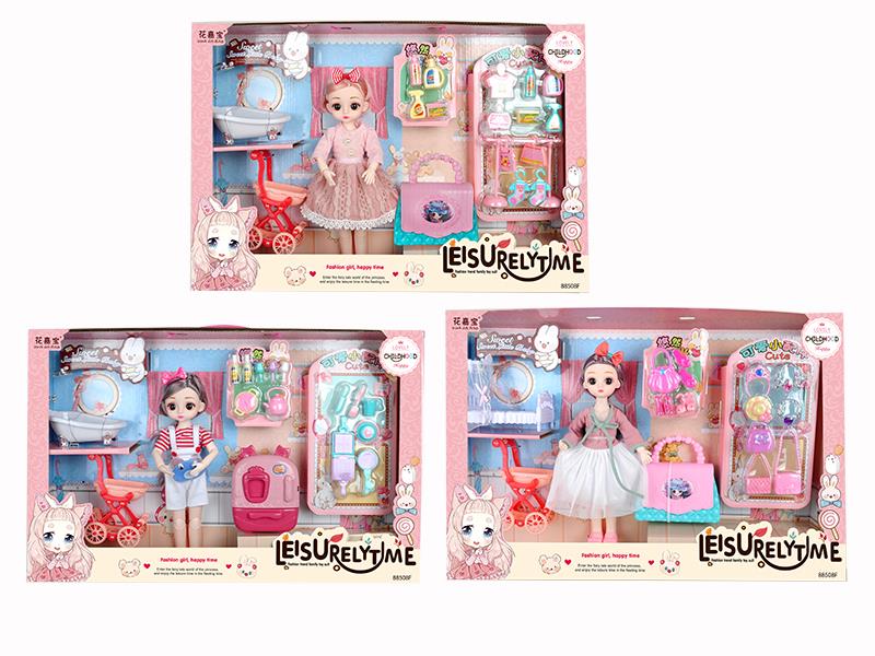 16cm Fashion Doll Home Set