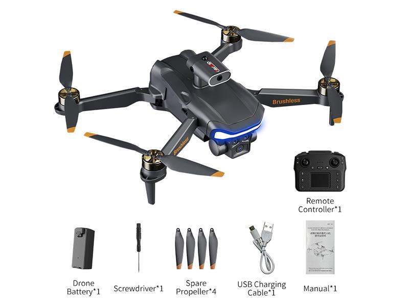 Remote Control Four-Axis Drone With Real-Time Transmission Display Screen