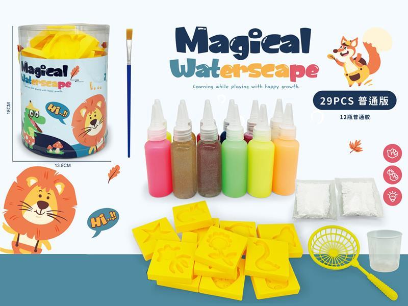 Magical Waterscape DIY Toys 29pcs