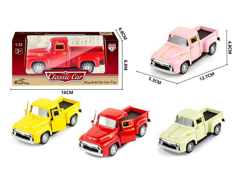 1:32 Ford Pickup Truck Alloy Pull Back Car
