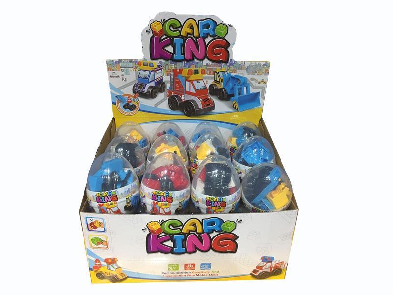 12 Building Blocks Cars 24pcs /Box