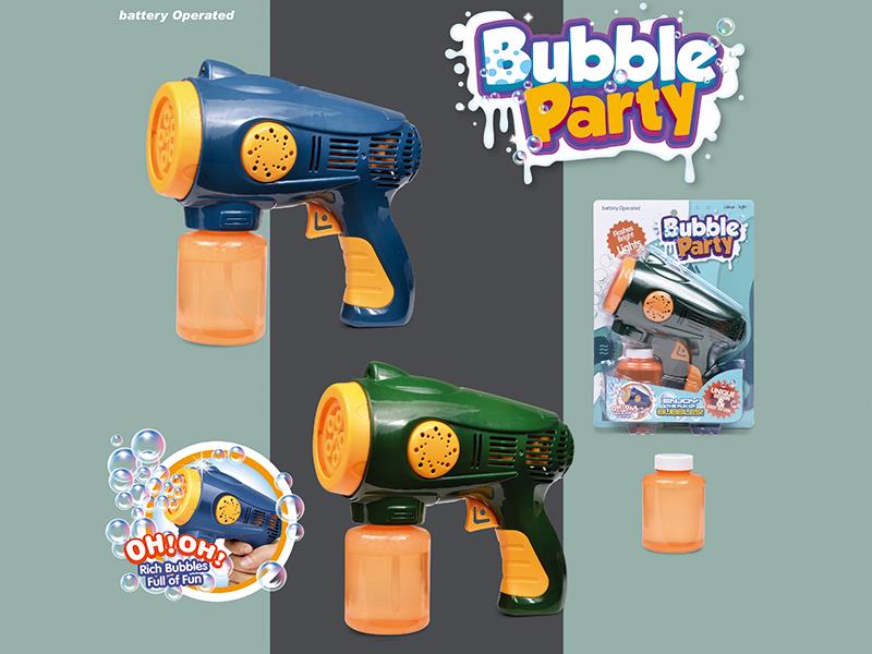 B/O Cartoon 6 Holes Bubble Gun