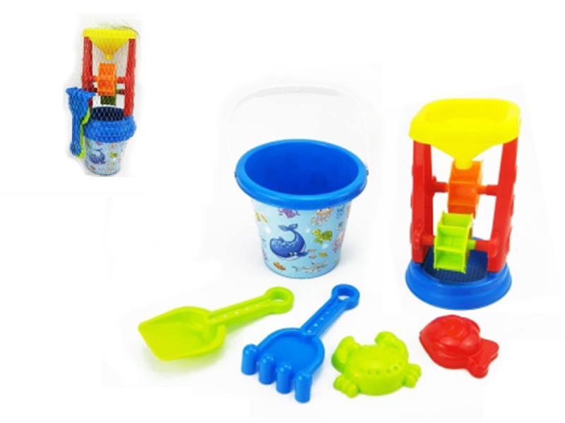 Hourglass Bucket Set 6PCS